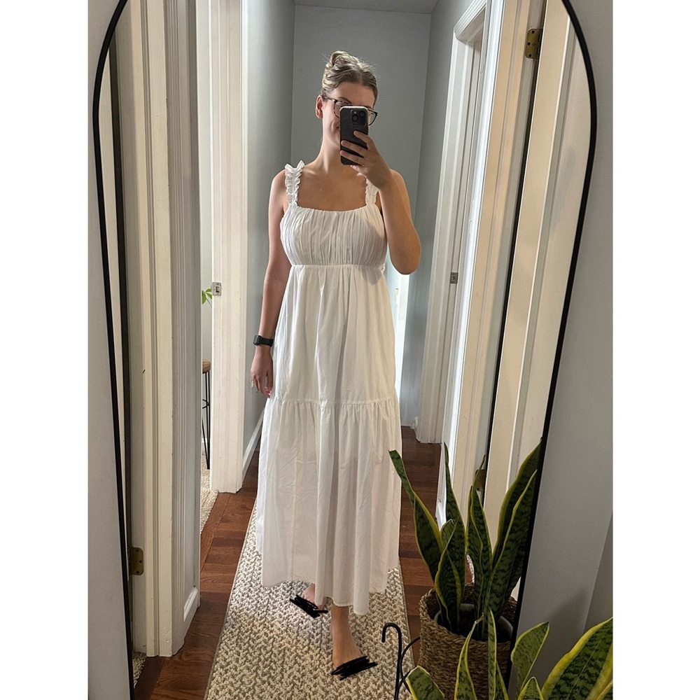 Abercrombie Maxi Dress - White, Tall